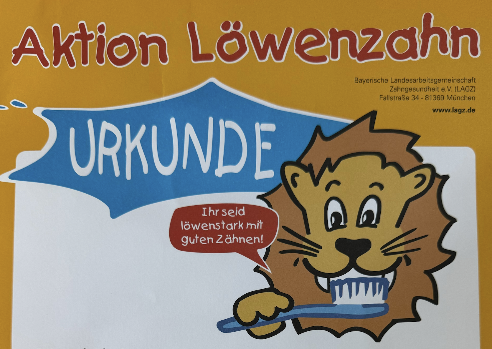 Löwenstarke Zähne